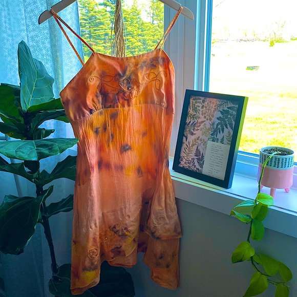 VINTAGE light weight summer dress - Picture 3 of 7